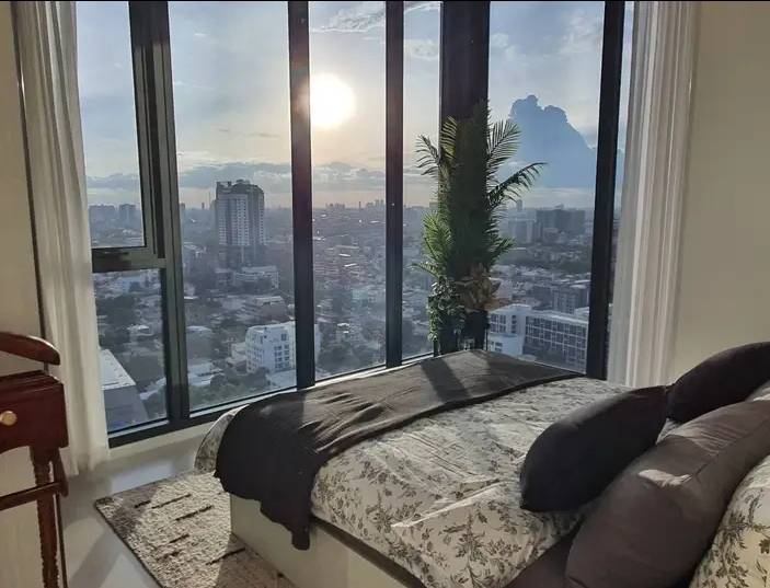 For RentCondoKasetsart, Ratchayothin : MZN111 Condo for rent, Massarin Ratchayothin, 25th floor, city view, 48 sq m., 1 bedroom, 1 bathroom, 35,000 baht, 064-959-8900