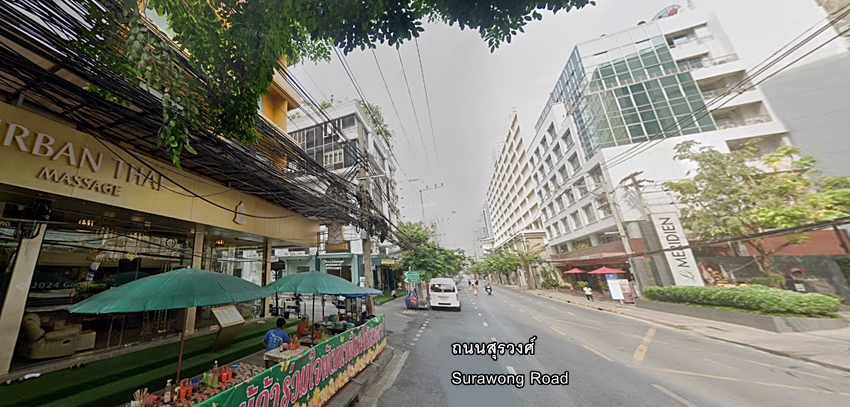 For SaleShophouseSilom, Saladaeng, Bangrak : Shop House 30 sqw 5 Floors Surawong For Sale or Rent