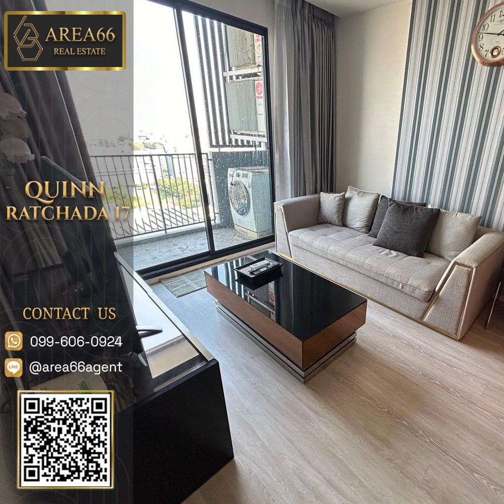 For SaleCondoRatchadapisek, Huaikwang, Suttisan : 🔥 For sale!! Quinn Ratchada Condo