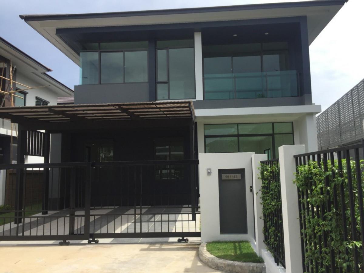 For RentHousePattanakan, Srinakarin : 🍒Rent - Setthasiri Krungthepkratha 1For rent - Baan Setthasiri Krungthepkratha 1 - 3 beds, 3 baths- 62 sq.w. - 165 sq.m. - 2 parking spaces- Fully furnished with electronic equipment #Rent price at 70,000 per month ( 1 year contract) maphttps://maps.app.g