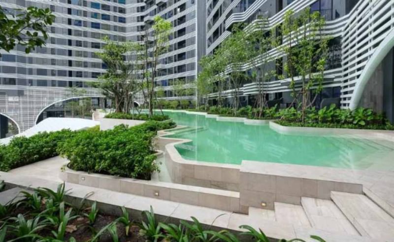 For SaleCondoBangna, Bearing, Lasalle : Condo for sale, Ideo Mobi Sukhumvit Eastpoint, size 36 square meters, next to BTS Bangna Station, 24th floor, next to Sukhumvit Road, Bangna Subdistrict, Bangna District, Bangkok