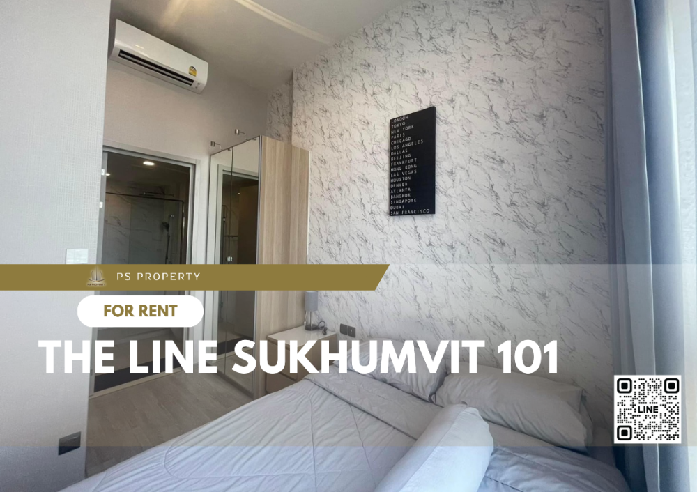 For RentCondoOnnut, Udomsuk : For rent 📌 THE LINE Sukhumvit 101 📌 furniture, complete electrical appliances, near BTS Punnawithi