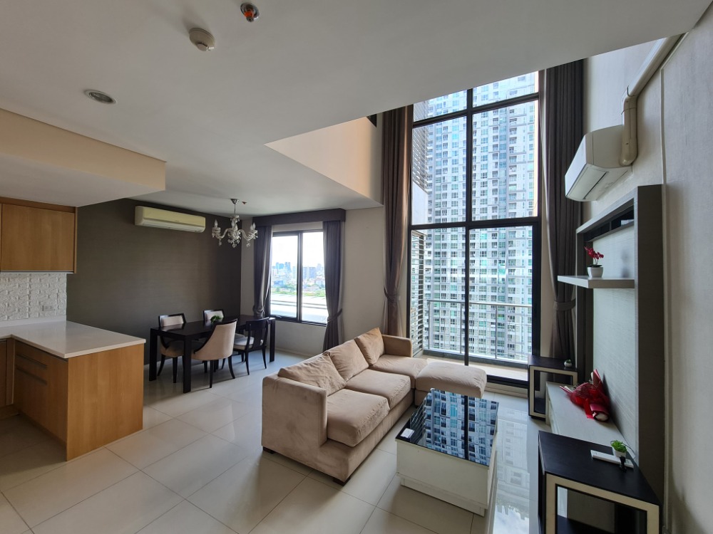 For SaleCondoRama9, Petchburi, RCA : 🔥 For Sale [ Viila Asoke ] / Duplex only 9.8 MB!!, Fully furnished at the heart of Bangkok Asoke-Petchaburi . near, MRT Phetchaburi and Airport Link Makkasan