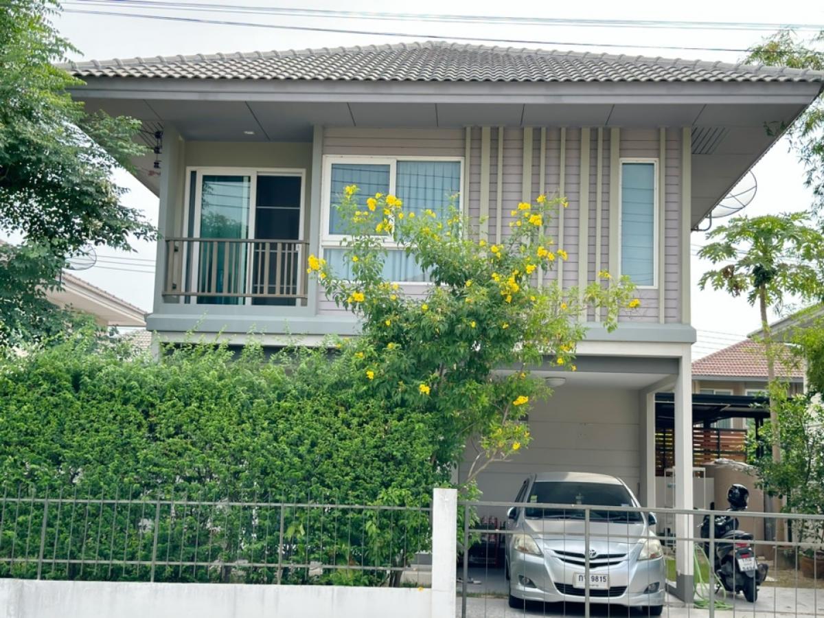 For SaleHousePathum Thani,Rangsit, Thammasat : Habitia Bond Single House