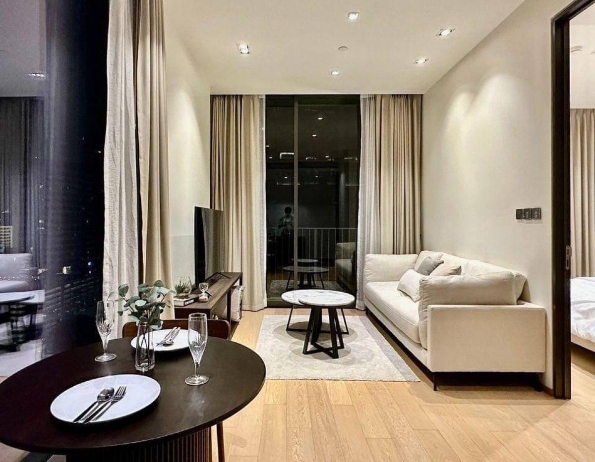 For RentCondoWitthayu, Chidlom, Langsuan, Ploenchit : 🔥Condo 28 Chidlom🔥 | 1 bedroom | 46.66 sq m | 16th floor 💥Luxury condo for rent in the heart of Bangkok, Chidlom area 💥Near BTS Chidlom 500 m.💥