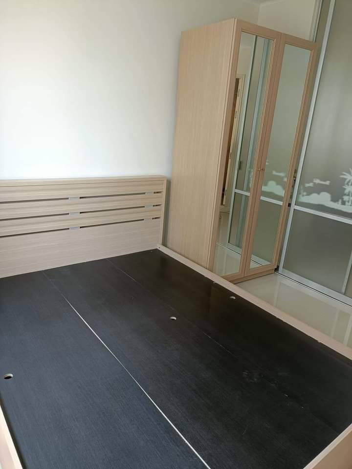 For SaleCondoNawamin, Ramindra : S-LPNTRN121 Condo for sale, Lumpini Town Ramintra-Nawamin, 12th floor, Building B, city view, 25.18 sq m., 1 bedroom, 1 bathroom, 1.28 million, 064-959-8900