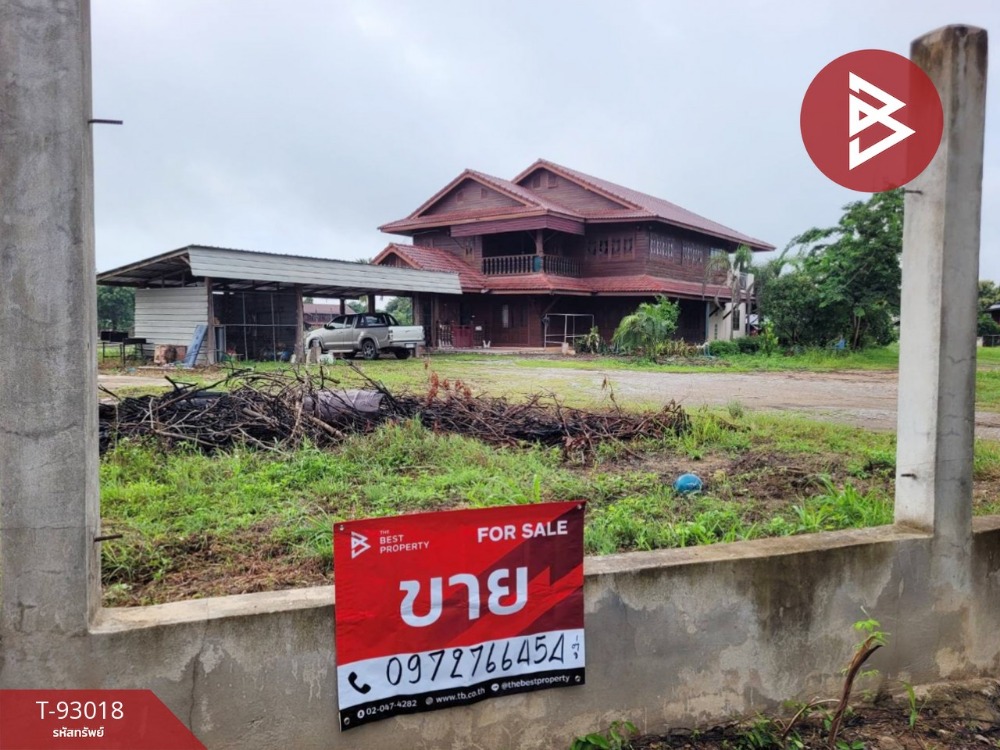 For SaleHousePhrae : Single house for sale with land, area 3 rai 49.8 sq m, Mae Lai, Phrae