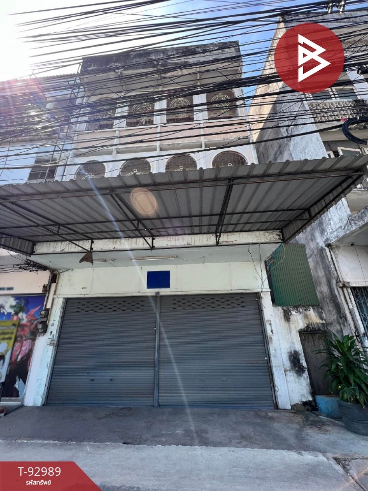 For SaleShop HouseRayong : Commercial building for sale, 3 floors, Sukhumvit Road, area 61.8 sq m, Cheing Nein, Rayong