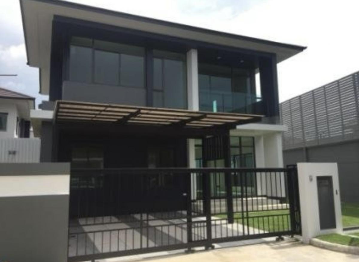 ให้เช่าบ้านพัฒนาการ ศรีนครินทร์ : NEW HOUSE FOR RENT SETHASIRI KRUNGTHEP KREETHA 190 Sqm. 75 SqWa, 4 bedroom, 3 bathroom near Suvarnabhumi International Airport,Brighton College 90,000 bath