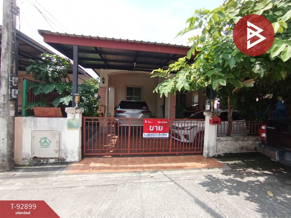 For SaleHousePathum Thani,Rangsit, Thammasat : Single-storey detached house for sale, Thanmankong Village, Khlong 2, Pathum Thani