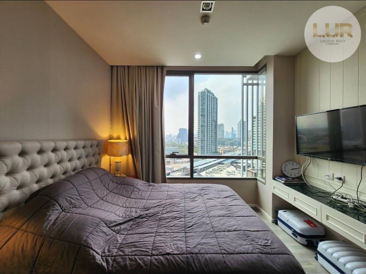 For RentCondoOnnut, Udomsuk : Condo for rent The Room Sukhumvit 69 🔥 Best Deal 🔥 #Phrakanong / #Phrakanong#Condo for rent #The Room Sukhumvit 69 #Sukhumvit 69 #BTS Phra Khanong - 1 bedroom, 1 bathroom #Fully furnished, ready to move in - 26th floor, size 35 sq m. - Rent 18,500 baht/mo