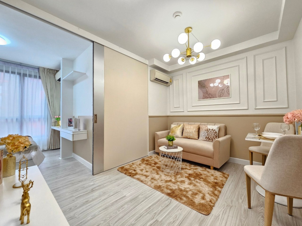 For SaleCondoRatchadapisek, Huaikwang, Suttisan : Condo for sale, newly renovated, everything as shown in the picture, G Style Condo, near MRT Huai Khwang