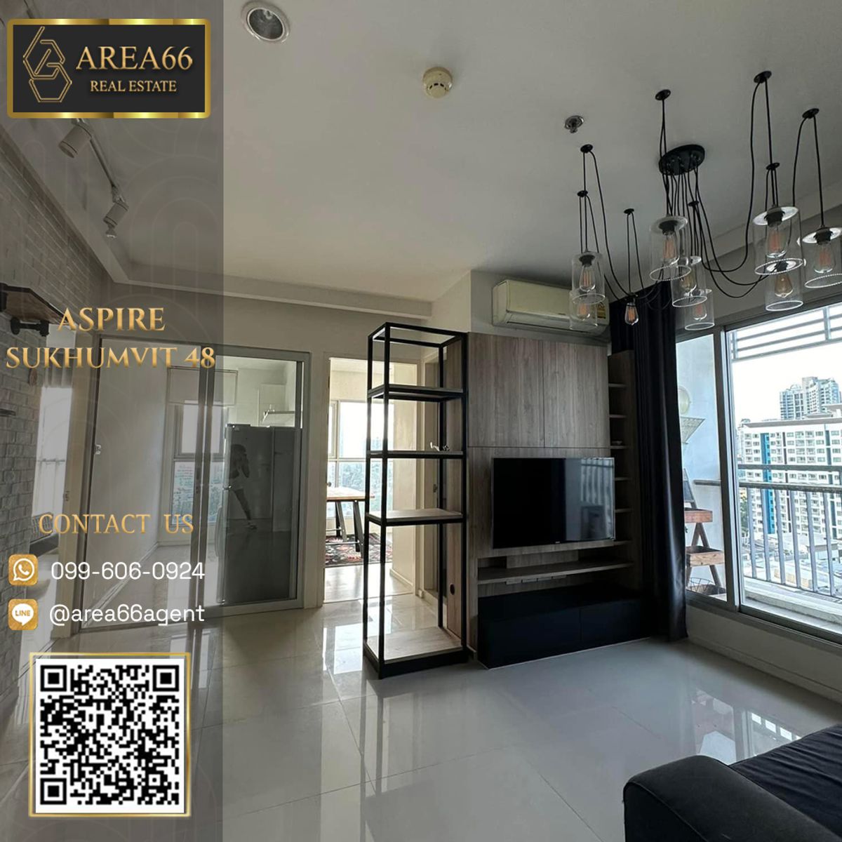 For SaleCondoOnnut, Udomsuk : 🔥 For sale!! Condo Aspire Sukhumvit 48