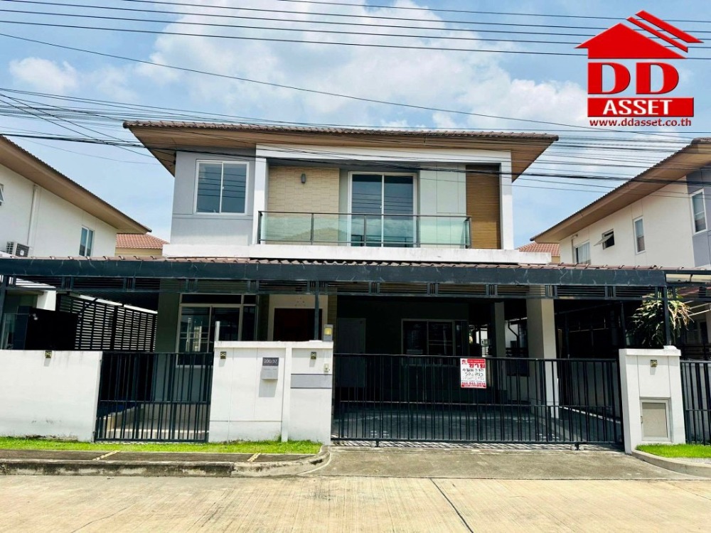 For SaleHouseMin Buri, Romklao : Single house for sale, Parkway @Ease Ramkhamhaeng 190/1 project, near Ramkhamhaeng Road and the Orange Line, code: H8100