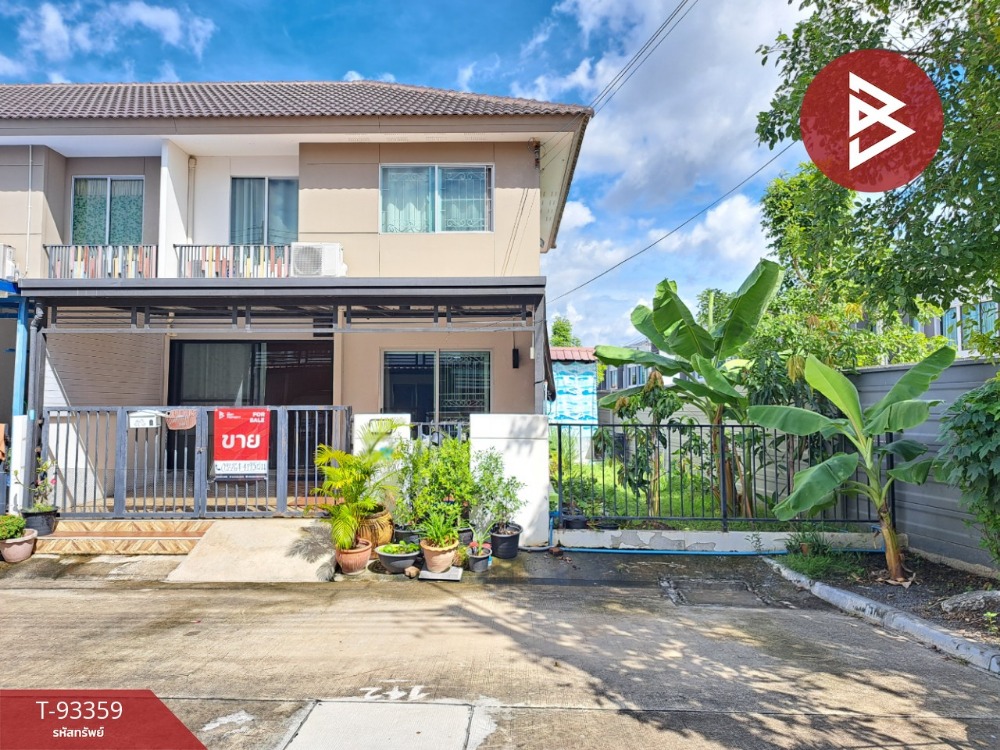 For SaleTownhousePathum Thani,Rangsit, Thammasat : Townhouse for sale, Pruksa Village 110, Chaeng Watthana-Ratchapruek, Bang Khu Wat, Pathum Thani