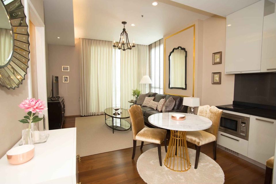 For SaleCondoSukhumvit, Asoke, Thonglor : For sale with tenant Quattro by Sansiri, 1 bedroom, 1 bathroom, 55 sq.m. DBC-4-S368