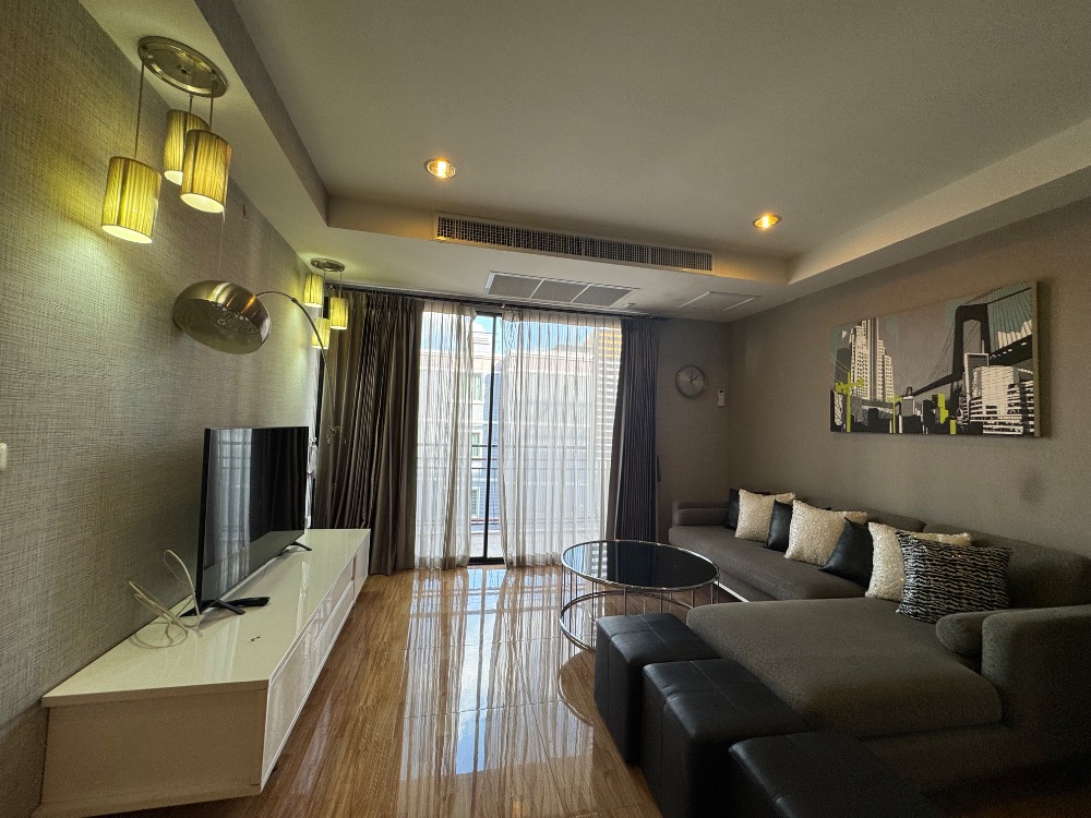 For RentCondoRatchadapisek, Huaikwang, Suttisan : RENT !! Condo Amanta Ratchada, MRT Thailand Cultural Centre, 2 Beds, Tower 1, Fl. 4, Area 85 sq.m., Rent 30,000 Baht