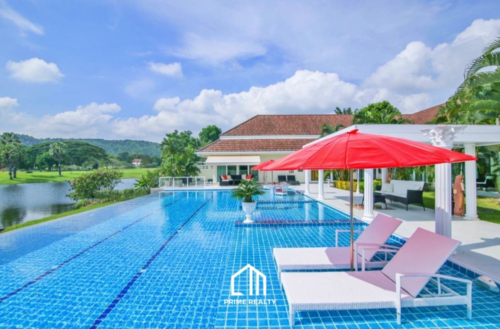 For SaleHouseHuahin, Prachuap Khiri Khan, Pran Buri : 𝐏𝐚𝐫𝐚𝐝𝐢𝐬𝐞 𝐈𝐧 𝐇𝐮𝐚𝐡𝐢𝐧 : 𝐌𝐨𝐝𝐞𝐫𝐧 𝐋𝐮𝐱𝐮𝐫𝐲 𝐕𝐢𝐥𝐥𝐚 𝐀𝐭 𝐏𝐚𝐥𝐦 𝐇𝐢𝐥𝐥𝐬 𝐆𝐨𝐥𝐟 𝐂𝐨𝐮𝐫𝐬𝐞