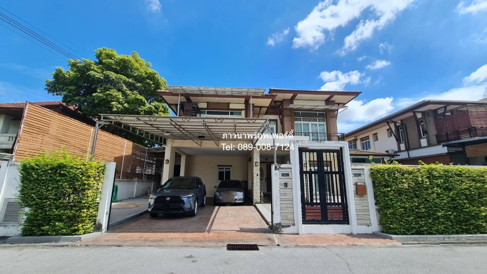 For SaleHouseBang kae, Phetkasem : 2-storey detached house, The Royal Green Park project on Kanchanaphisek Road, land size 148 sq m., house ready to move in, 22.99 million baht