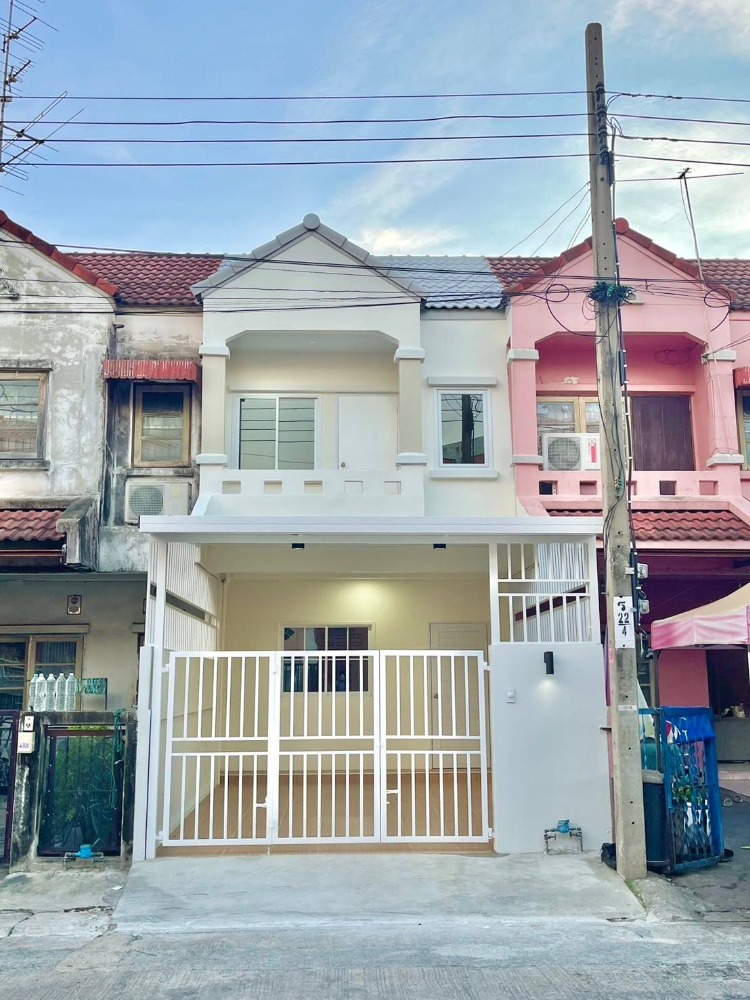 For SaleTownhouseRama 2, Bang Khun Thian : Townhouse for sale, Phisan Tha Kham 28, newly renovated, minimalist style