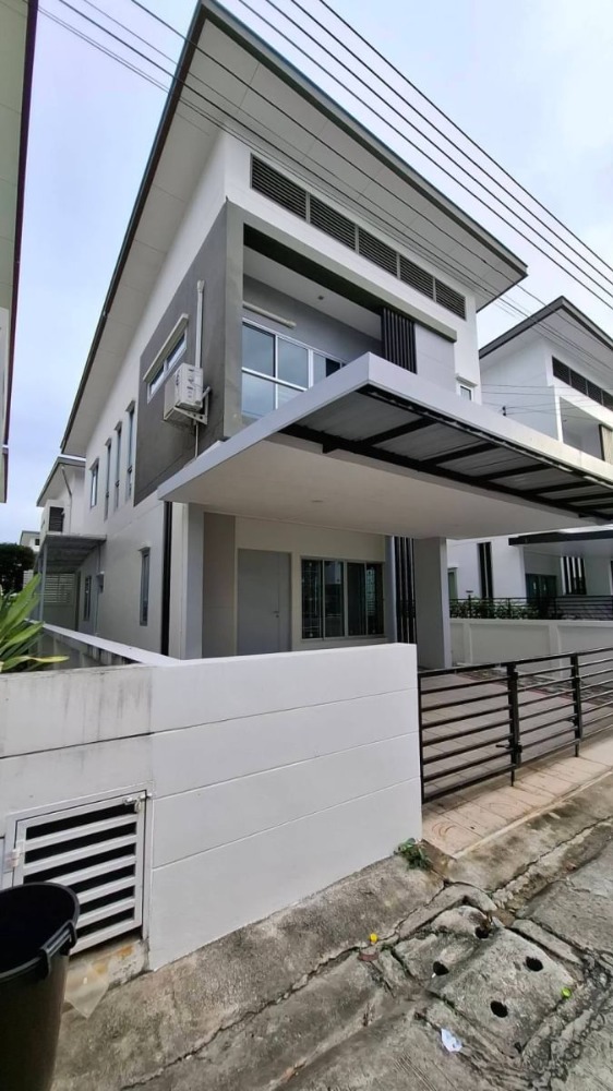 For RentHouseEakachai, Bang Bon : 📢🏡 For sale/rent, 2-storey detached house, newly decorated, ready to move in 📍Motto Village, Kanchanaphisek-Rama 2