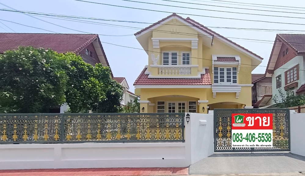 For SaleHouseNonthaburi, Bang Yai, Bangbuathong : Single house, Ban Chalada, Bang Bua Thong, area 80 square wah, newly renovated, whole house