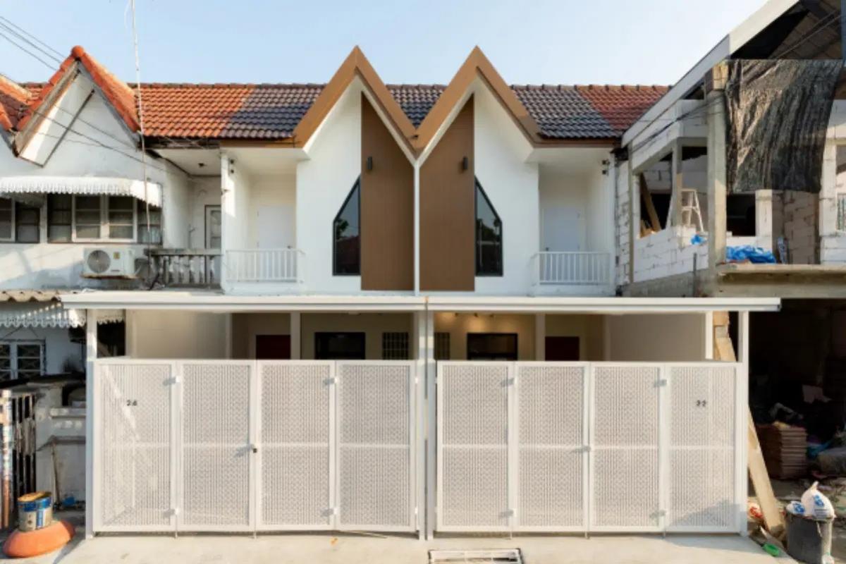 For SaleHouseNawamin, Ramindra : 🏡Townhouse for sale, Nawamin 74✨Muji Muji fans, dont miss it❤️ House number 22 ✨Price 2,650,000 baht✨ North-facing house