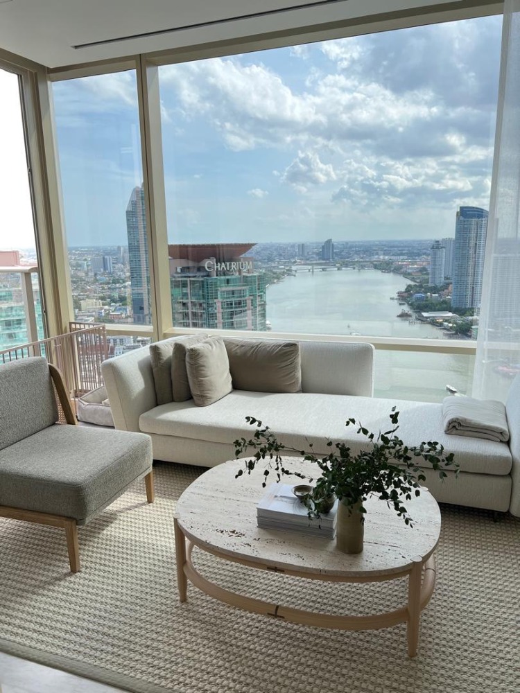 For SaleCondoSathorn, Narathiwat : For sale Four Seasons Private Residences Bangkok, River View ,All furnitures imported