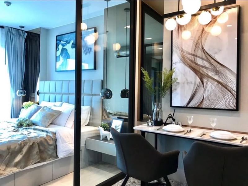 For RentCondoWitthayu, Chidlom, Langsuan, Ploenchit : ++For urgent rent++ Beautiful room, Life One Wireless Condo, 1 bedroom, 1 bathroom, size 35 sq m. 36th floor, beautiful view, beautifully decorated, ready to move in, fully furnished