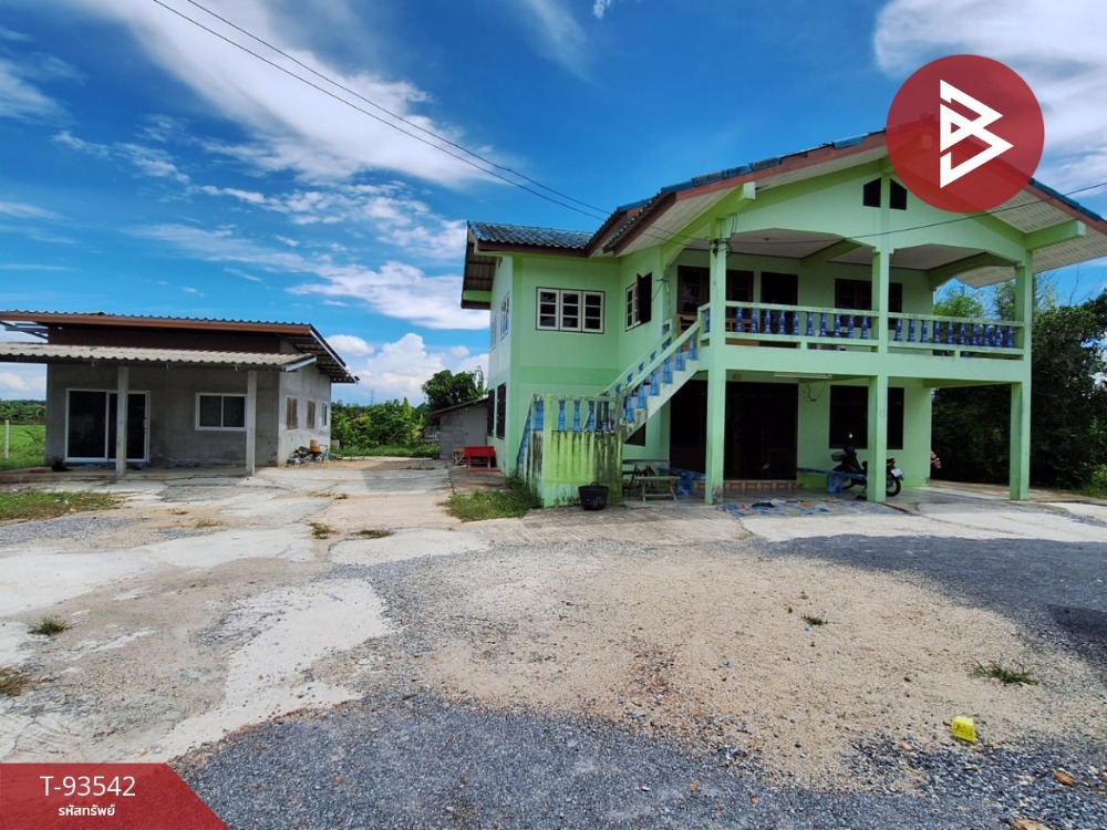 For SaleHouseNakhon Si Thammarat : Single house for sale with land, area 4 rai 1 ngan 57.9 sq m, Phra Phrom, Nakhon Si Thammarat