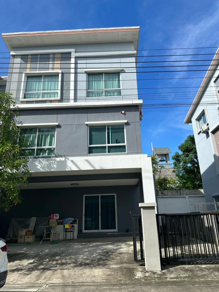 For SaleHouseRama5, Ratchapruek, Bangkruai : 38.5 sq m, 4 bedrooms, 4 bathrooms, 3-storey twin house, Casa Grand Ratchapruek, Rama 5