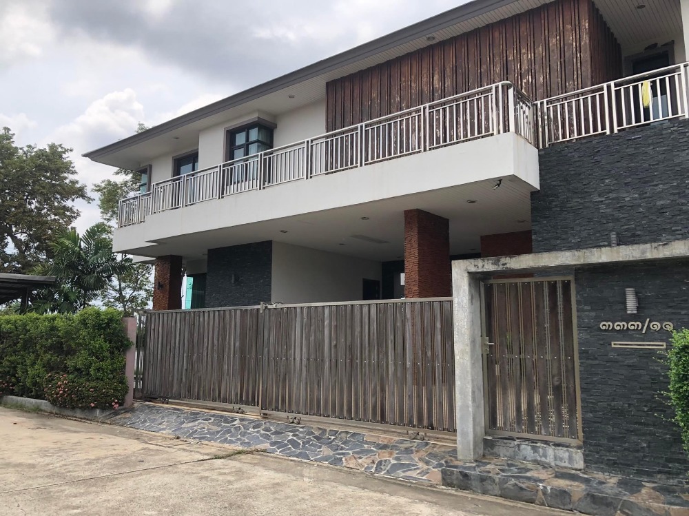 For SaleHousePhutthamonthon, Salaya : Busarakam Residence Phutthamonthon Sai 3 / 3 Bedrooms (SALE), Busarakam Residence Phutthamonthon Sai 3 / 3 Bedrooms (SALE) CREAM1153