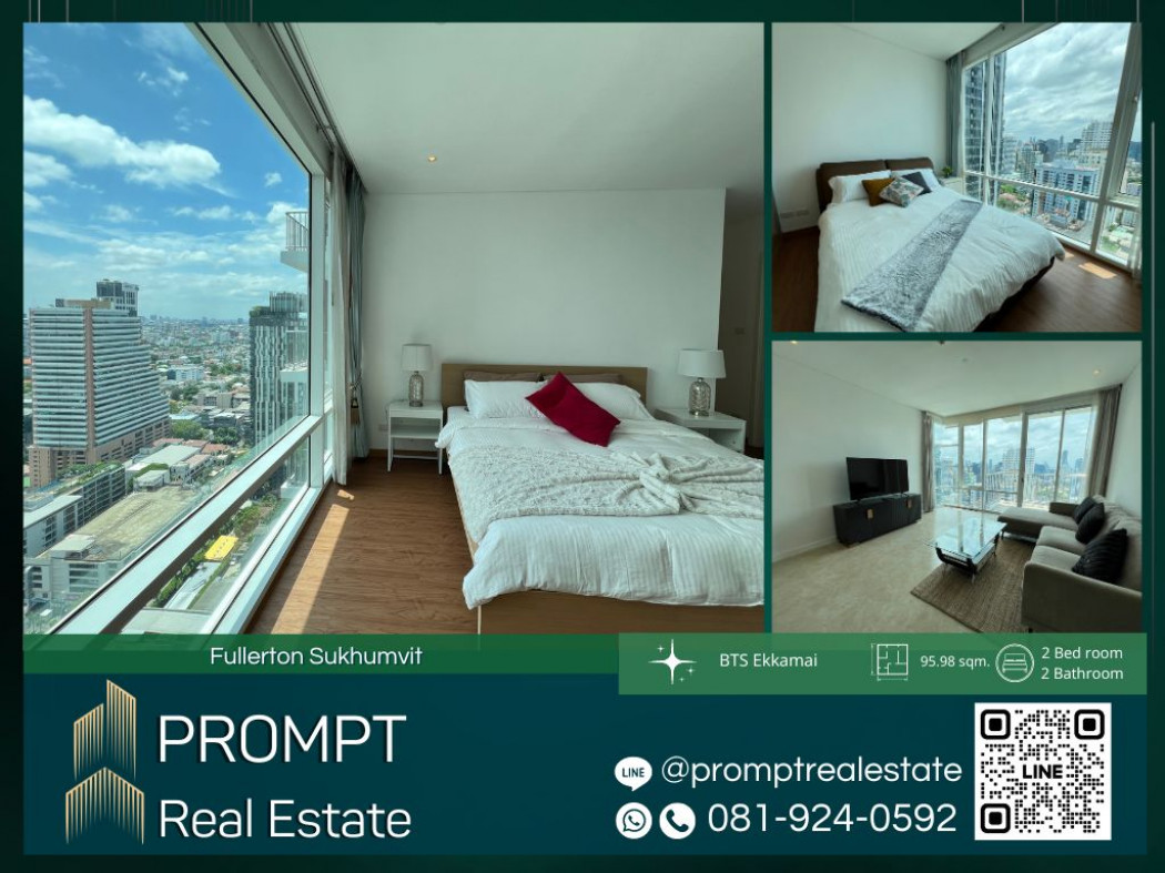 For SaleCondoSukhumvit, Asoke, Thonglor : EF00886 - Fullerton Sukhumvit - BTS Ekkamai BTS Thonglor / SukhumvitHospital