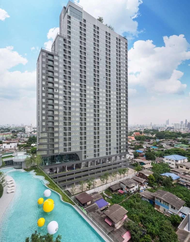 For SaleCondoThaphra, Talat Phlu, Wutthakat : S-ELSW104 Condo for sale, Elio Sathorn-Wutthakat, 12th floor, Building A, city view, 28 sq m., 1 bedroom, 1 bathroom, 2.06 million, 064-959-8900