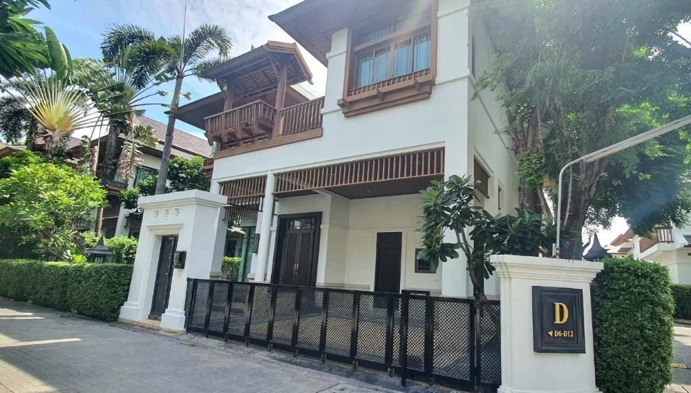 For RentHouseRama3 (Riverside),Satupadit : LTH10879– House for rent L&H Villa Sathorn size 426 Sq.m. 4 bed 5 bath Near BTS St. Louis ONLY 200k/Month