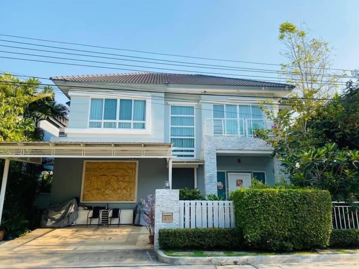 For SaleHousePattanakan, Srinakarin : For sale: Single house, Bangkok Boulevard, Rama 9 - Srinakarin, next to Wellington International School