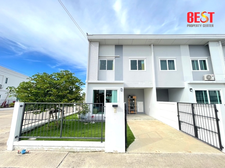 For SaleTownhouseNonthaburi, Bang Yai, Bangbuathong : For sale: New townhouse, model home, Kunalai Begins 2 (Kunalai Begins 2), beautiful, ready to move in, can get a full loan, everything included as shown in the picture, corner house