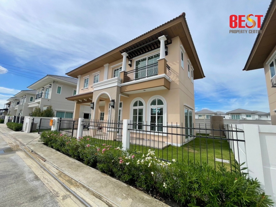 For SaleHouseNonthaburi, Bang Yai, Bangbuathong : For sale, new house, ready to move in, Kunalai Parco (Kunalai Parco), beautiful, ready to move in, can get a full loan, special price before the project closes.