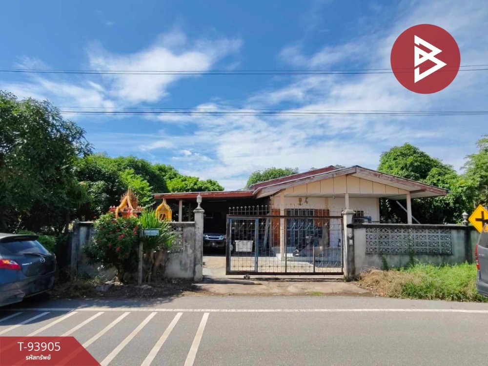 For SaleHouseNakhon Pathom : Single house for sale with land, area 4 rai 83 sq m, Sam Phran, Nakhon Pathom