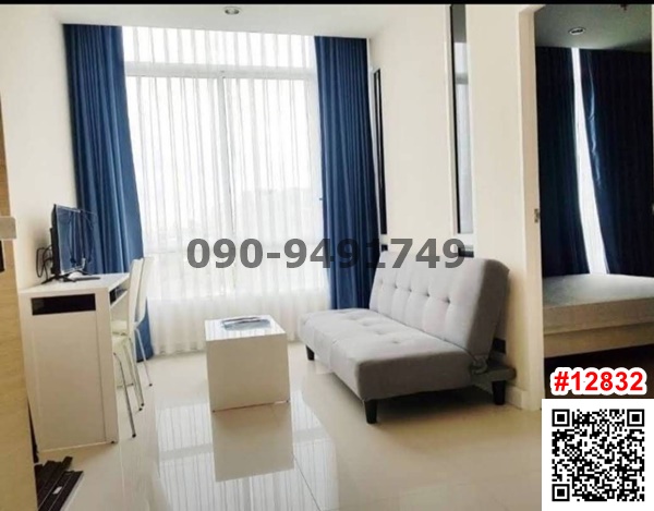 For SaleCondoOnnut, Udomsuk : Condo for sale THE SKY Sukhumvit, Building B, corner room, large room, near BTS Udomsuk