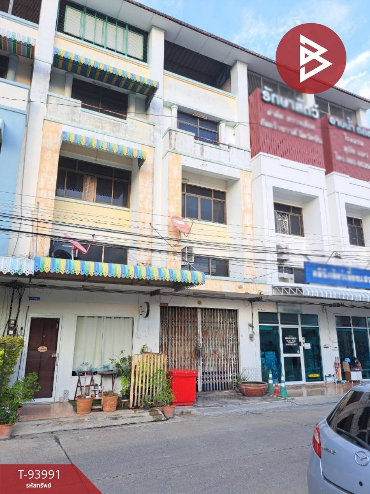 For SaleShophouseSing Buri : Commercial building for sale, 4 floors, area 15.8 sq m, Bang Man, Singburi