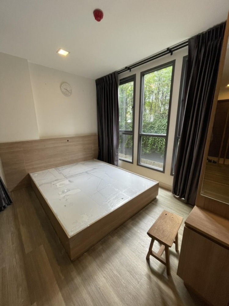 For SaleCondoOnnut, Udomsuk : S-MIQ115 Condo for sale, Monique Sukhumvit 64, 2nd floor, Building B, garden view, 32 sq m., 1 bathroom, 1 bathroom, 2.65million, 064-959-8900