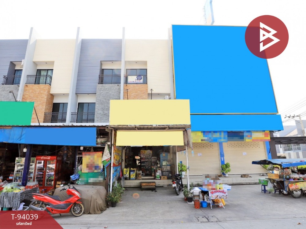 For SaleShophouseSamut Prakan,Samrong : Commercial building for sale, Theozone Village, Theparak-Bang Bo, Samut Prakan