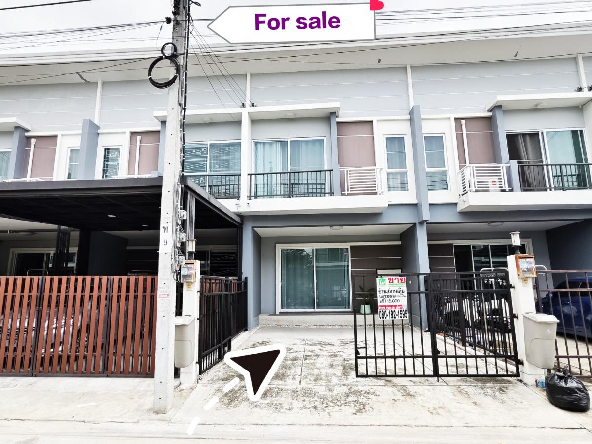 For SaleHouseBang kae, Phetkasem : Townhome for sale, 2-storey , Supalai Ville Petchkasem 69, Nong Khaem, 20.7 sq.w., 5.5 meters wide,2 parking