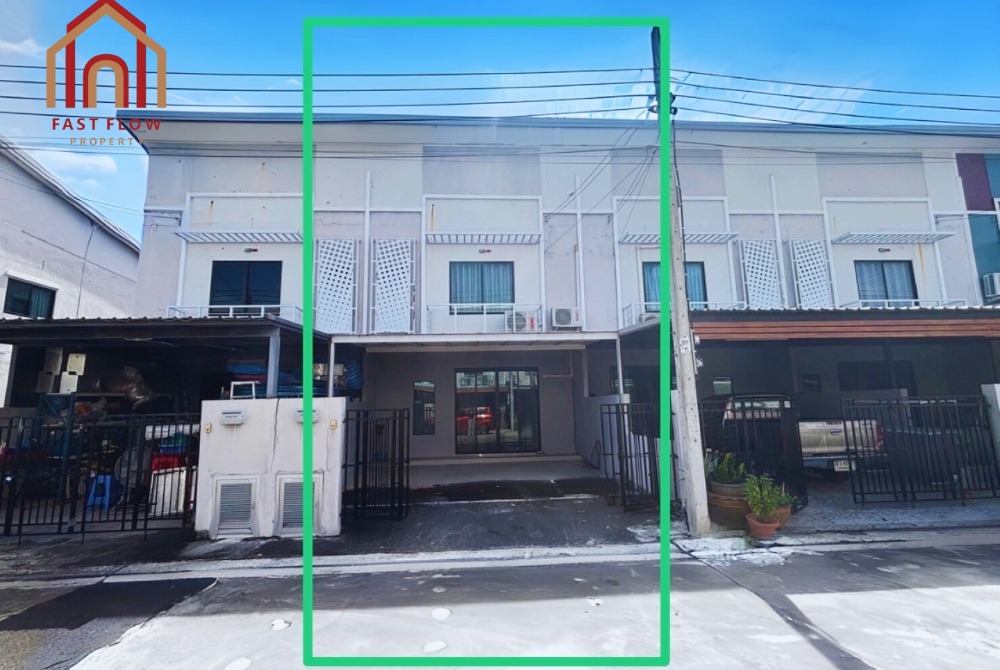 For SaleTownhouseNawamin, Ramindra : Townhouse for sale, RK Park 2 Watcharapol - Saimai (RK Park 2 Watcharapol - Saimai) Saimai-Sukhaphiban 5, modern style townhouse, 2 floors, complete usable functions, including a room for the elderly.