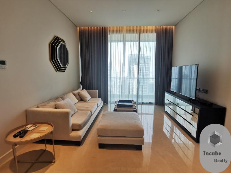 For RentCondoWitthayu, Chidlom, Langsuan, Ploenchit : Condo For Rent Sindhorn Residence 2 Bedroom 2 Bathroom 112 sqm