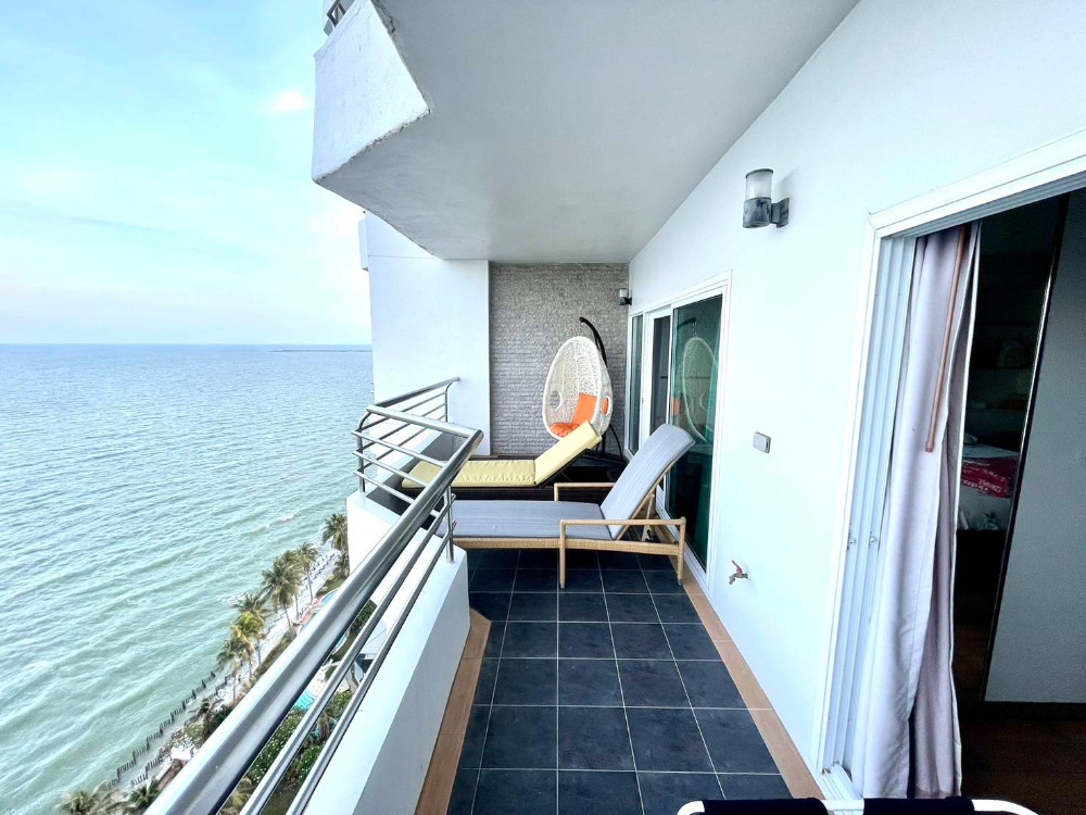 For SaleCondoCha-am Phetchaburi : For sale!! Cha-Am Laguna 2 bedrooms, sea view, beautiful sea view, fully furnished, ready to move in