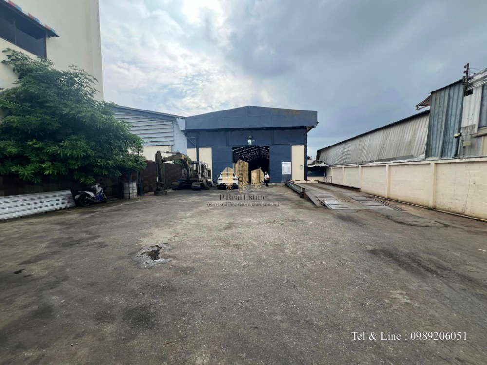 For RentWarehouseEakachai, Bang Bon : Warehouse/office for rent, Bang Bon 4, Nong Khaem District, Bangkok, area 1,214 sq m.