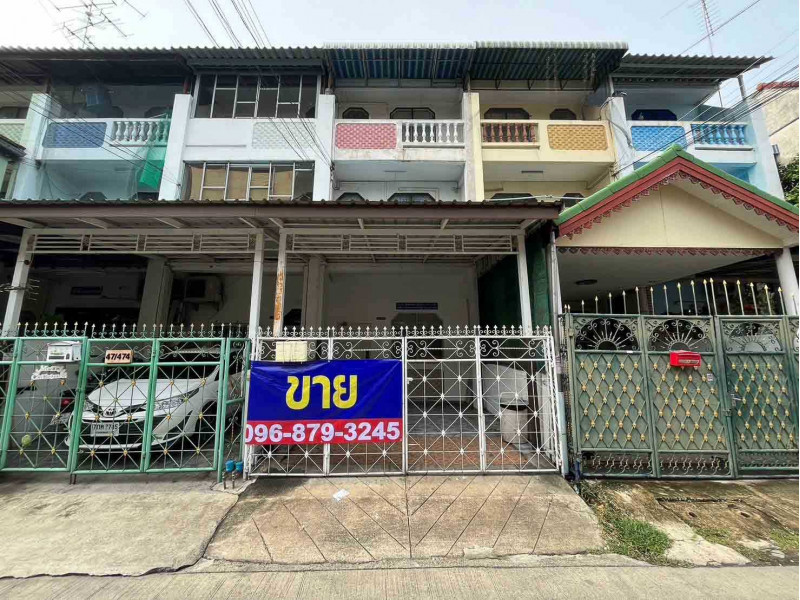 For SaleTownhouseVipawadee, Don Mueang, Lak Si : townhouse, Chin Khet Village (Ngamwongwan 47, Soi 12), 3 floors, 19.5 sq m.