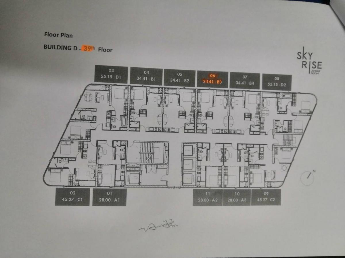 Sale DownCondoOnnut, Udomsuk : Down payment sale 3,670,000 34 sq m.